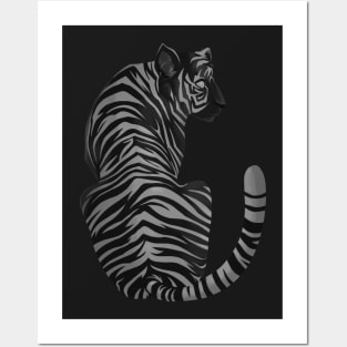 Tigre Negro Posters and Art